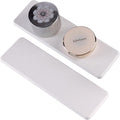 2 Pcs Water Absorbing Stone Trays, Kitchen/Bathroom Sink Soap Dish, Diatomite by NiuYichee