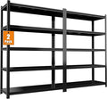 84“H Garage Shelving Heavy Duty Storage Shelves 3000 LBS Adjustable 5 Tier by Howzone