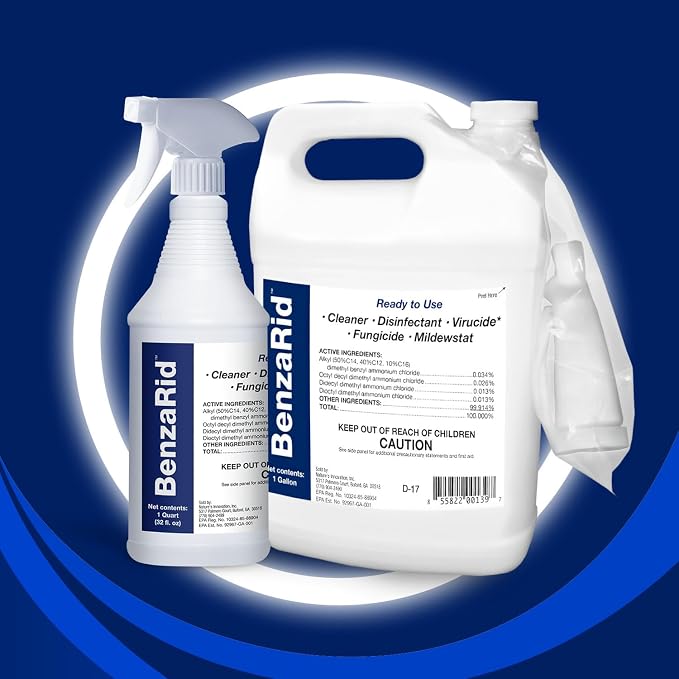 Pro Mold Killer Fungicide Disinfectant including Aspergillus Niger H5N1 Pack | - Image 2