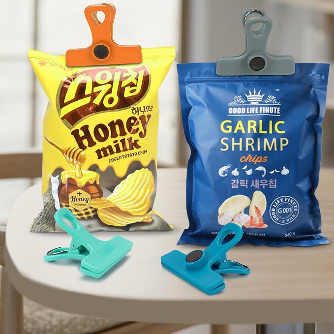 TACGEA Chip Clips, Magnetic Bag Clips - Image 3