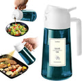 TrendPlain 16oz/470ml Blue Glass Olive Oil Sprayer by TrendPlain