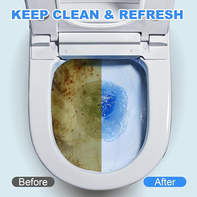 CHMI 100 Pack Toilet Bowl Cleaner Tablets, Long-lasting Bathroom Toilet Tank - Image 4