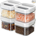 MR.SIGA 4 Pack Airtight Food Storage Container Set, BPA Free Kitchen Pantry by MRSIGA