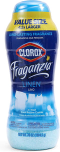 Clorox Fraganzia Laundry Scent Booster Crystals in Linen Scent by Clorox