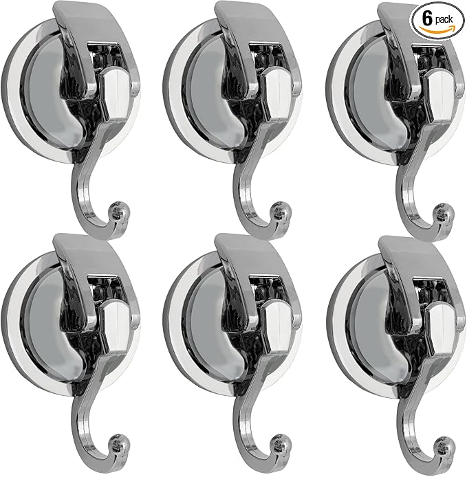 Heavy Duty Suction Cup Hooks for Shower, Bathroom Robe by YSSILADI