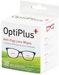 OptiPlus Anti Fog Pre-Moistened Cleaning Wipes by OptiPlus