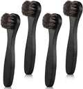 4 Pcs Horsehair Shine Shoes Brush Kit Polish Dauber Applicators Cleaning by ZJoey