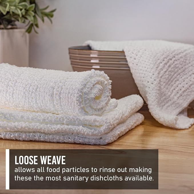 Old Fashion 100% Cotton Dishcloths - Image 5
