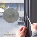 16.5FT Brush Weather Stripping, Neat Pile Self Adhesive Seal Strip by Bruiefpap
