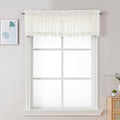 Chyhomenyc Sheer Ivory Valances by Chyhomenyc