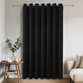 Joydeco Blackout Patio Sliding Door Curtains 108 Inches Long, Grommet Privacy by JOYDECO