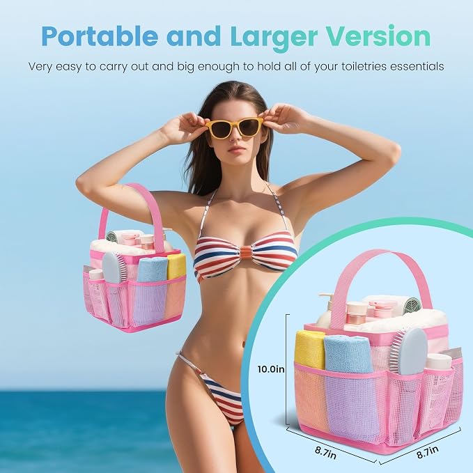Shower Caddy Portable for College Dorm Room Essentials for Girls - Image 5