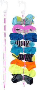 Sock Laundry Solution for Washing Drying & Storing Socks in Pairs, Clip & Hold by SockDockLLC