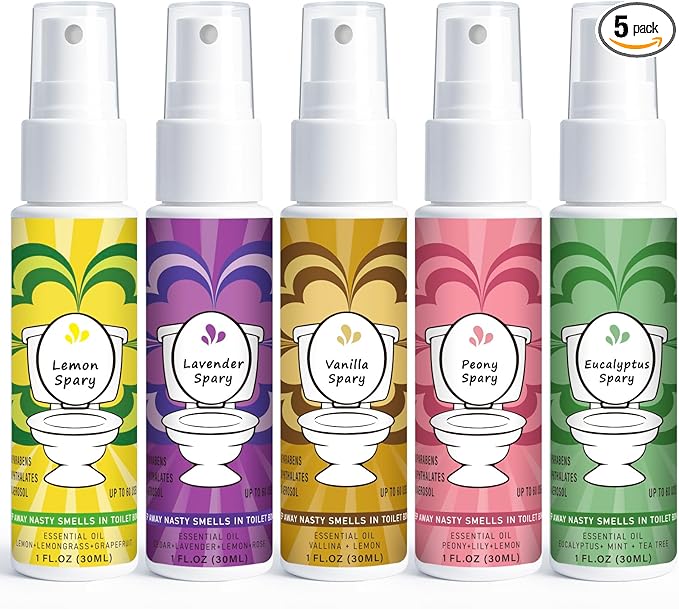 Travel Size Toilet Spray, Air Freshener Spray by Unknown