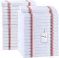 Dish Towels Set Size 15x25 Inch, 100% Cotton Soft & Absorbent Linen Kitchen by Avalon+Kitchen