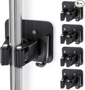 Stainless Steel Broom Holder, Heavy Duty, Rust Resistant, 4 Gripper Positions by Unknown