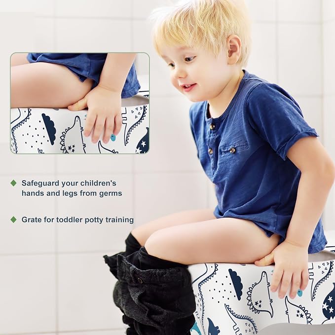 30 Pack Toilet Seat Covers Disposable, Large Waterproof Potty Covers - Image 3