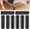 8 Pcs Bed Frame Toe Protectors, Non-Adhesive Bed Frame Leg Covers by Jayen