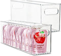 Plastic Food Storage 2 Pack Clear Container Bin by primebox
