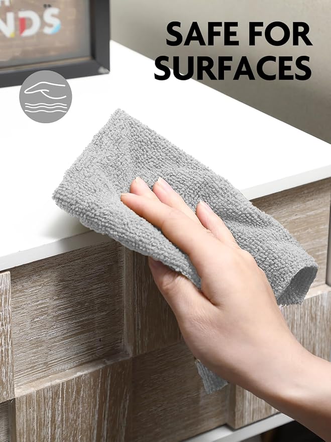 Fantasticlean Microfiber Cleaning Cloth Roll -90 Pack, Tear Away Microfiber - Image 6