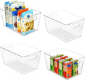 Vtopmart Clear Plastic Pantry Organizer Bins, Countertops, Freezer Organization by Vtopmart