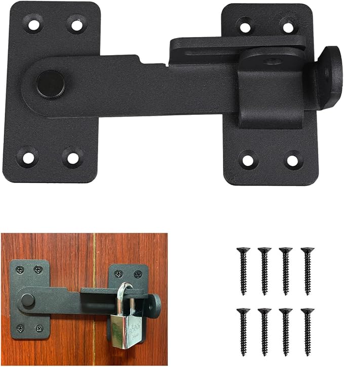 Flip Latch Lock, 90 Degre Heavy Duty Gate Latch by VANROUG