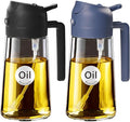 YARRAMATE 2Pcs 16oz/470ml Glass Olive Oil Sprayer by YARRAMATE