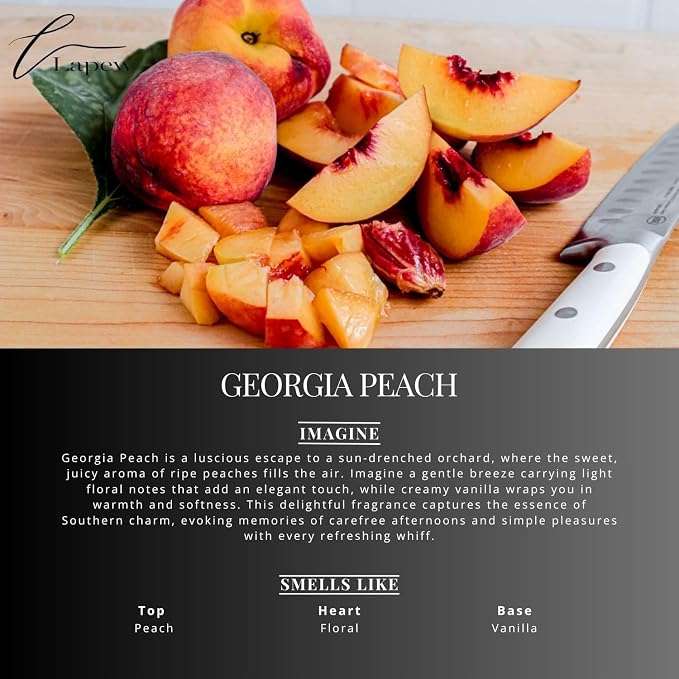 Georgia Peach Carpet Freshener Powder: Powerful Odor Eliminator - Image 3