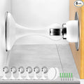 Crosize Magnetic Door Stoppers 6 Pack, Stainless Steel Door Catch by Crosize