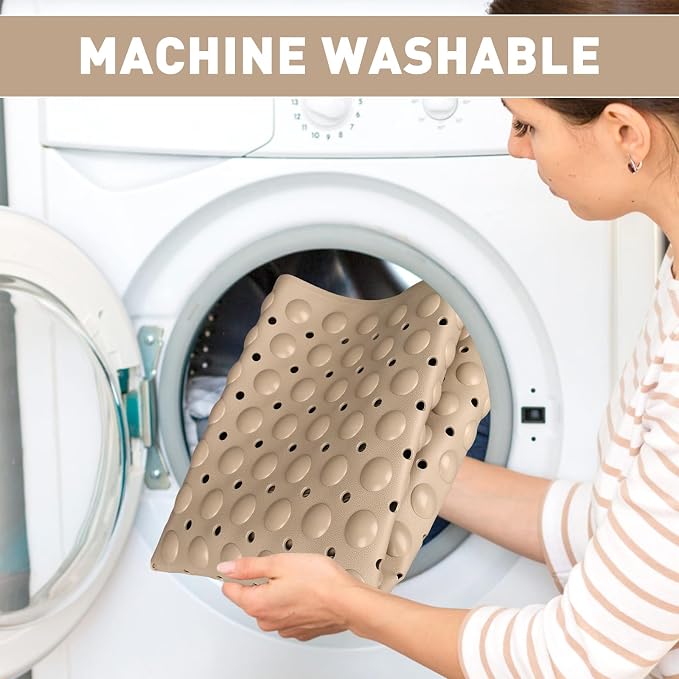Shower Mat Non Slip: 35.4 x 23.6 Inch Extra Large TPE Shower Mats - Image 6