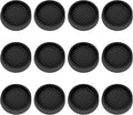 2X2 Round Rubber Caster Cups, Non Slip Furniture Pads, Anti-Slip Gripper by VOCOMO