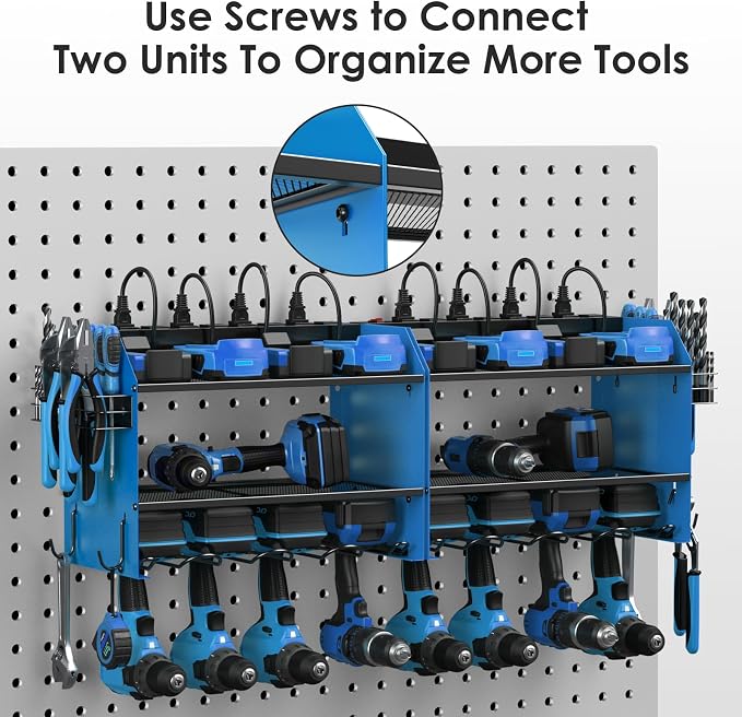 CCCEI Set Power Tool Organizer Wall Mount - Image 6