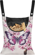Clothes Pin Hanging Bag, Butterfly Clothes Pins Bag Holder Outdoor 4.Stylish by Unknown
