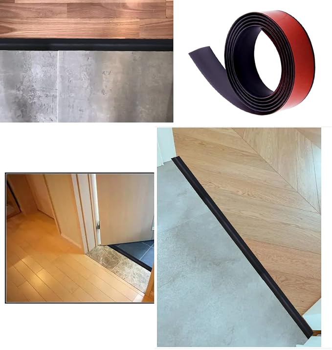 Floor/Door Flat Transition Strip & Self Adhesive Floor Vinyl Floor Edge Trim - Image 5