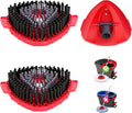 2 Pcs Full-Coverage Spin Mop Scrub Brush Head and 1 Mop Base Part Replacement by WaIEJiemiHome