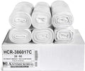 Aluf Plastics High Density Trash Bags, 60 Gallon, 17 Micron, by AlufPlastics