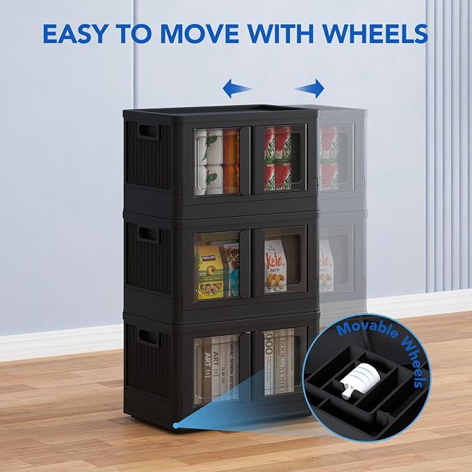 FLEXIMOUNTS 75 QT Stackable Storage Bins - Image 6