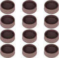 Non Slip Furniture Pads, 1.5” Round Rubber Caster Cups, Anti-Slip Gripper by VOCOMO