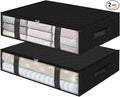 StorageRight Under Bed Storage Bins, Breathable Organizer by StorageRight