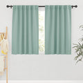 RYB HOME Small Window Curtains Blackout, Privacy Thermal Insulating Drapes by RYBHOME
