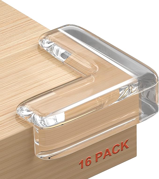 HOMREALM Baby Proofing 16 Pack Corner Protector Baby Corner Guards Furniture by HOMREALM