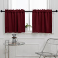 Pickluc Rod Pocket Tier Curtain by PICKLUC