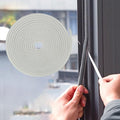 65FT Brush Weather Stripping, Neat Pile Self Adhesive Seal Strip by Bruiefpap