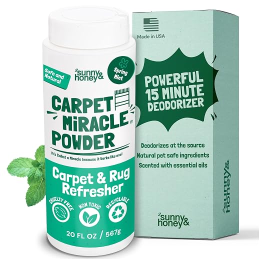 Sunny & Honey Carpet Deodorizer Powder - 20 Oz by SunnyHoney