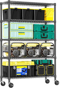IZEUK Heavy Duty Garage Shelving, 5 Tier Wide Metal Storage Shelf Rack by IZEUK