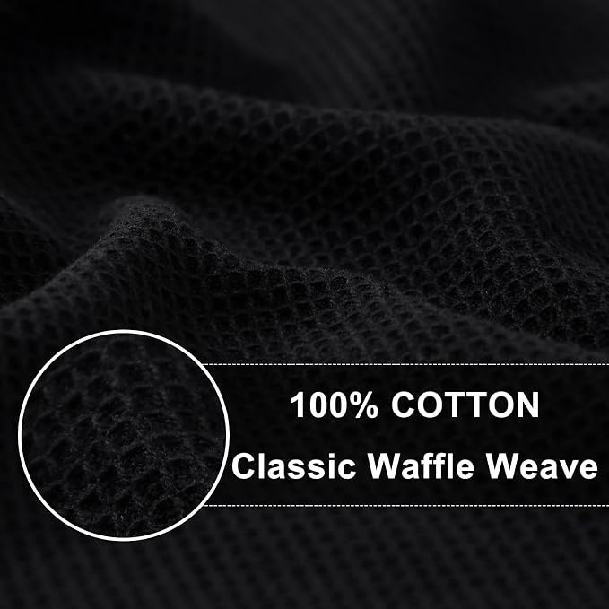 Homaxy 100% Cotton Waffle Weave Dish Cloths - Image 2