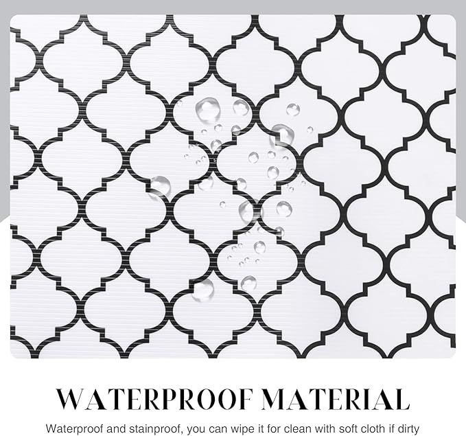 Glotoch Non Slip Shelf Liner 24 Inch Wide, Non Adhesive Drawer Liner, - Image 3