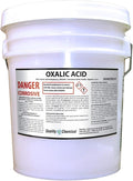 Oxalic Acid - 99.6% - 40 lb. PAIL - Metal Cleaning- Rust Removal, Wood by Quality+Chemical