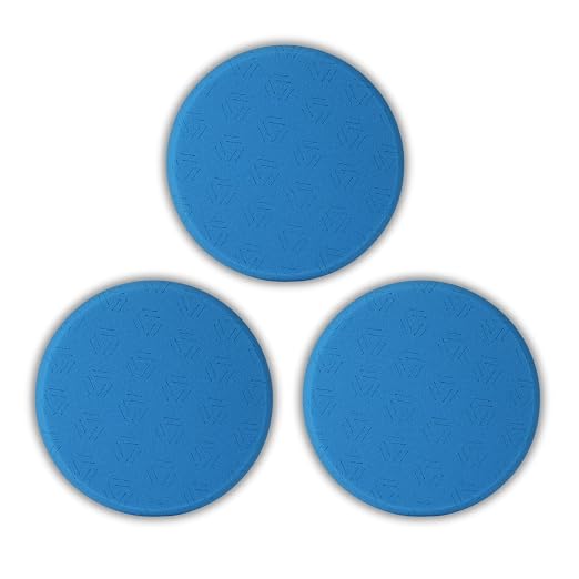 Venzo 6 Inch Blue Finishing Buffing Pads, Finishing Pads - Image 2