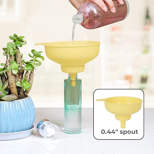 Wide Mouth Kitchen Funnel, Food Grade Plastic Cooking Canning Funnel - Image 9